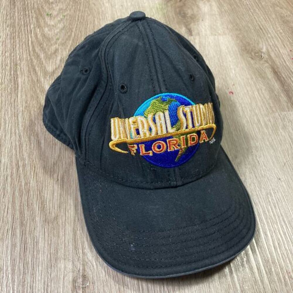 Universal Studios 90s Embroidered Black Baseball Cap Unisex Adjustable Hat